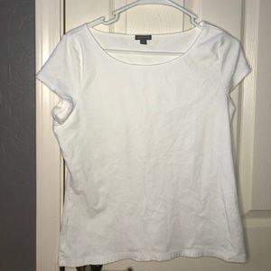 💘WHITE ANN TAYLOR SHORT SLEEVE SHIRT